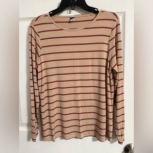 Old Navy Striped Long Sleeve Shirt